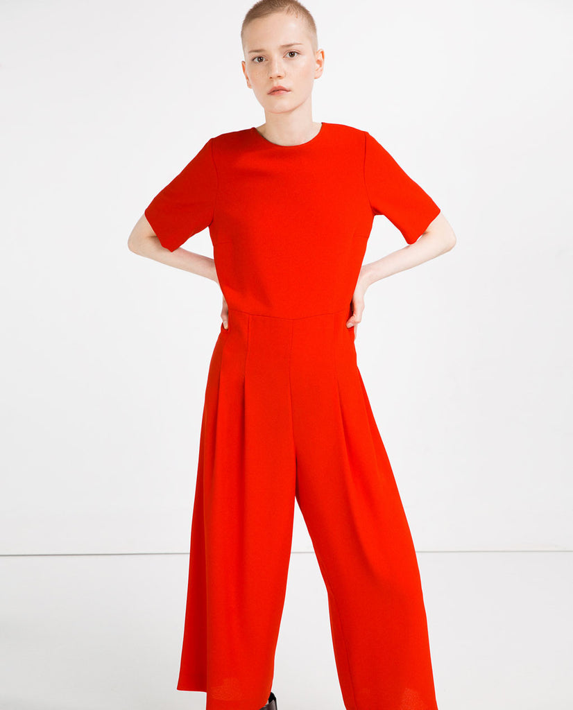 JUMPSUIT WITH WAIST SEAM