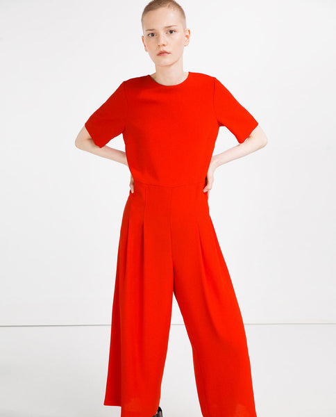 JUMPSUIT WITH WAIST SEAM