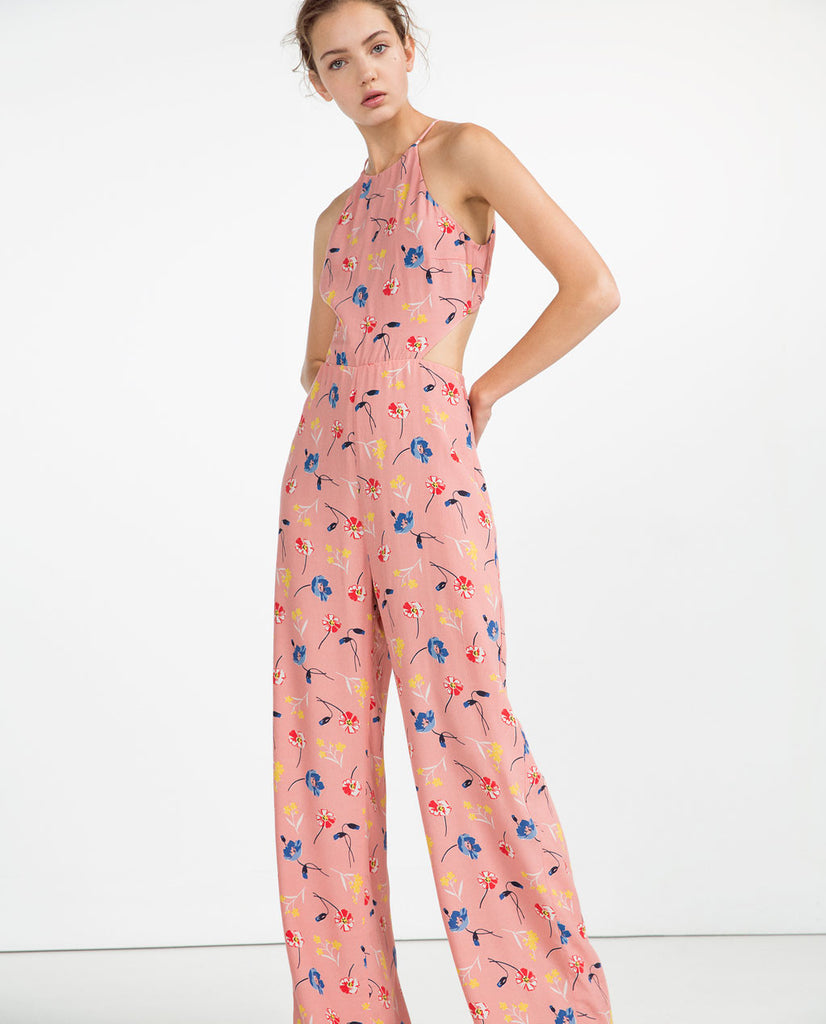 HALTER NECK JUMPSUIT