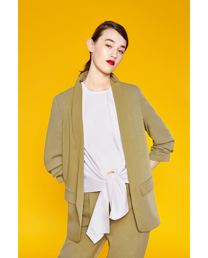 ROLL-UP SLEEVE JACKET