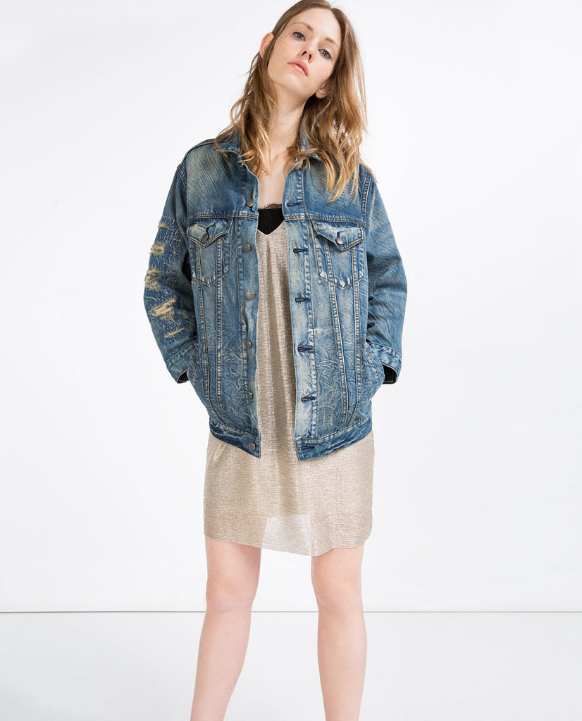 OVERSIZED DENIM JACKET