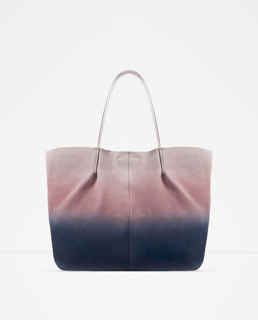 OMBRÉ LEATHER TOTE