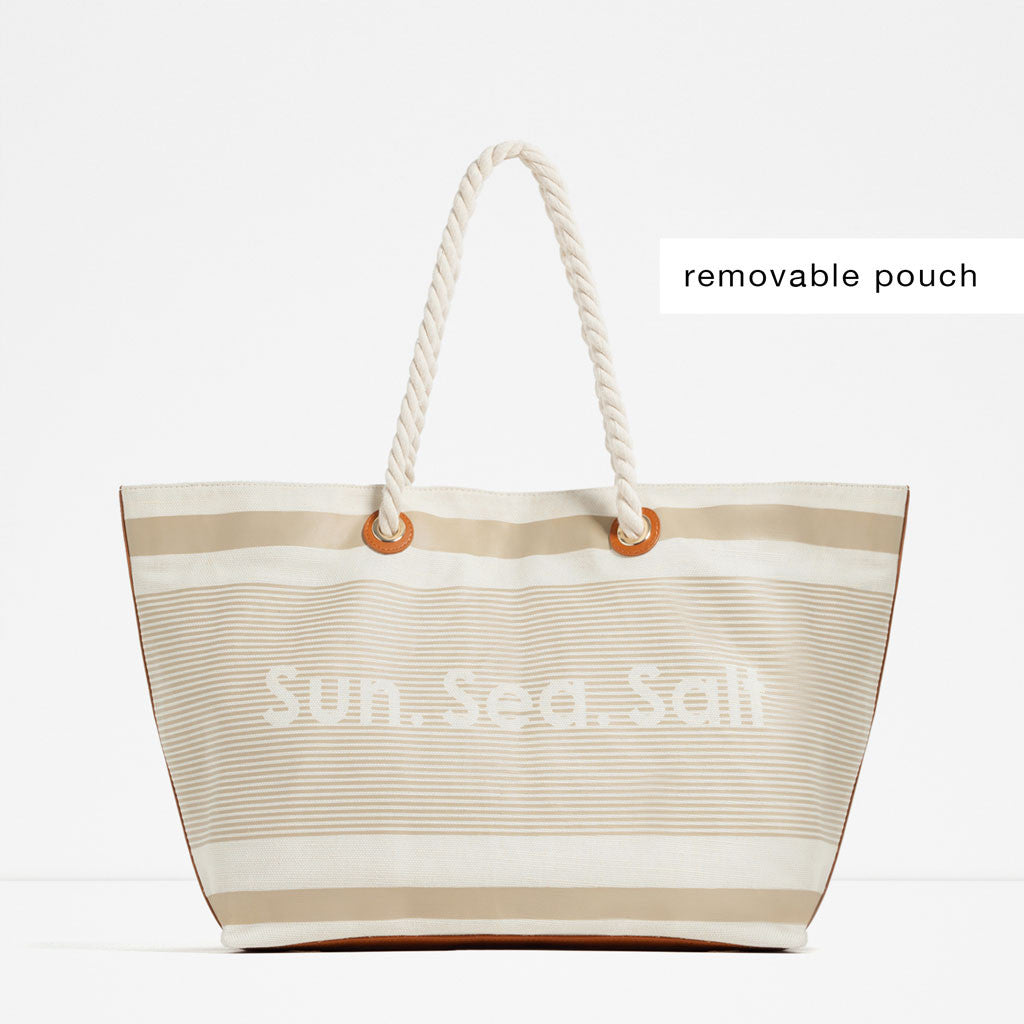 FABRIC BEACH TOTE