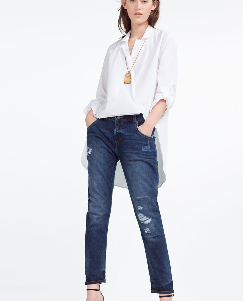 RELAX FIT MID-RISE JEANS