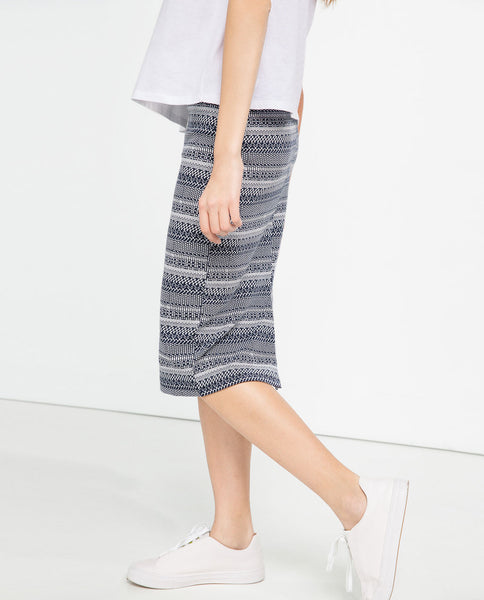 JACQUARD SKIRT