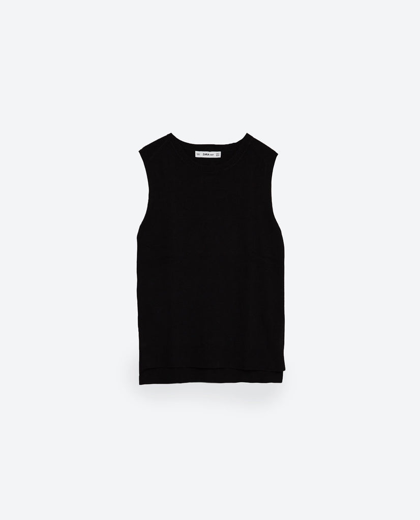 SLEEVELESS TOP