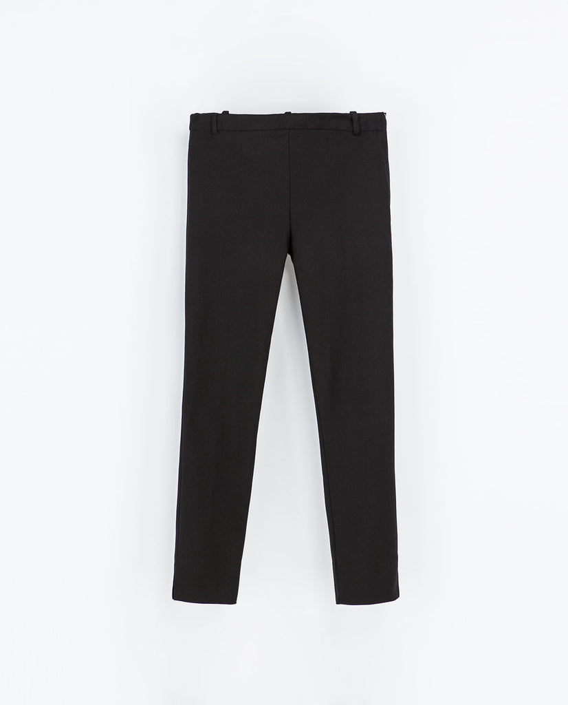 TROUSERS WITH SIDE ZIP