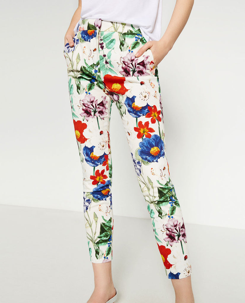 PRINTED TROUSERS