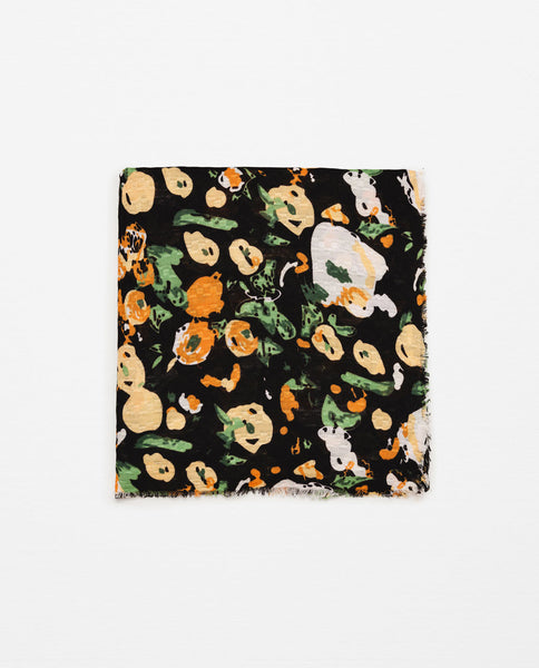 FLORAL PRINT SOFT-TOUCH SCARF