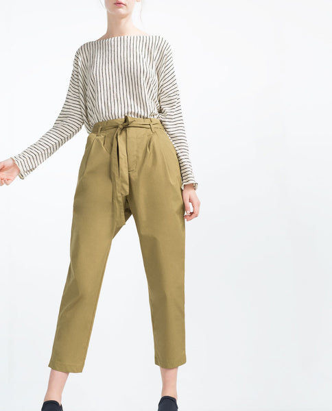 TROUSERS WITH BOW