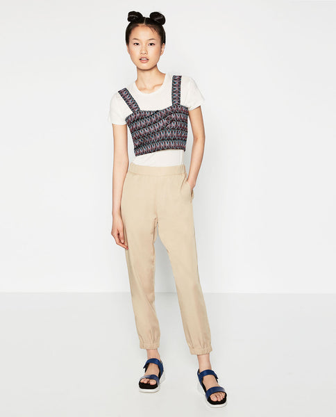 LOOSE-FIT TROUSERS