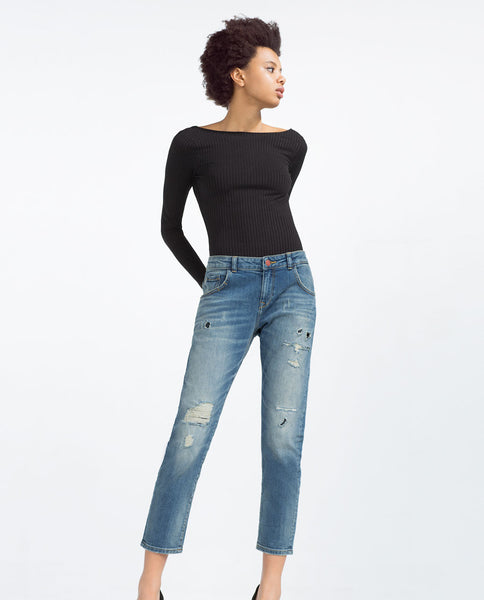 RELAXED FIT JEANS